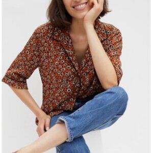 Anthropologie Porridge Selina Buttondown M